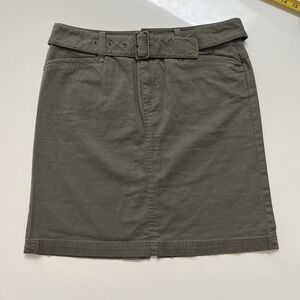 Vintage Green Pencil Skirt with Belt U2 by G2000